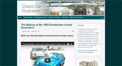 Desktop Screenshot of classiccarillustration.com